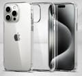 Beskyttende telefoncover til iPhone 16 Pro med skærmbeskyttelse, holdbart design