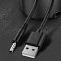 Miniatyrbilde 4 av 5: USB til DC 3.5V ladekabel erstatning for Foreo Luna/luna 2/mini/mini 2/go/luxe ansiktsrens USB laderkabel 100cm Elfenben