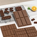Miniatyrbillede 5 af 8: Silikonform til chokoladekage, 60 stykker, brudsikker form, chokoladekage