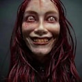 Pikkukuva 1 / 8: Movehii Halloween Latex-naamio, realistisen pelottavat Halloween-asuvarusteet Halloween-juhliin, karnevaaliin ja cosplay-rekvisiitaksi