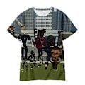 Pikkukuva 4 / 5: Skibidi WC T-paita Anime Peli Vaatteet Pojat Tytöt Vaatteet Muoti Harajuku T-paita Kesä 3d Tulostus Lapset T-paita Streetwear Topit Skibidi WC-5 Skibidi Toilet-5 140CM