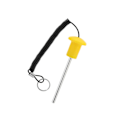 Pikkukuva 2 / 5: 1/3 Magneettinen Painopakka Pin Valitsin Avain Harjoittelu Osat Keltainen 8x125mm Yellow 8x125mm 1 Pc
