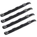 4-pack Chassi Hårddiskmonteringsräls Chassi Hårddiskräls för 3,5\" Hårddiskfäste, Svart Black