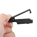 Miniatyrbillede 3 af 3: 10 stk. vandtætte sorte Walkie Talkie bælteclips tilbehør til BAOFENG UV-9R Plus