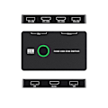 Miniatyrbillede 2 af 5: KVM-switch 2-poorts box USB og kompatibel switch til 2 computere del tastatur mus printer Hd Mo