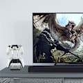 Pikkukuva 2 / 10: Universaali kaksoisohjainteline Xbox ONE -kytkimen ohjaimen telineen pelilisävarusteet Rakenna pelilinnoituksia