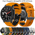 Miniatyrbilde 2 av 5: 22mm klokke for Xiaomi Huami Amazfit GTR 47mm 2 2e Stratos 3 armbånd for Amazfit GTR 4 3pro klokkebånd Correa E E Amazfit GTR 3 pro