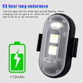 Pikkukuva 5 / 10: 8 Värillinen LED-Stroboskoolivalo Lentokonevalo 6KPL 6PCS-WELLNGS 6 pcs