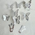 Miniatyrbilde 2 av 5: Topper Butterfly Kake Topper Sommerfugl Tema Dekorasjoner for Bursdag Bryllup Dusj Fest Kake Dekorering