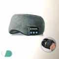 Pikkukuva 3 / 4: Älykäs silmänaamio langattomalla Bluetooth 5.0 -musiikkikommunikaatiolla, valonsuojaus nukkumiseen, harmaa