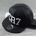 Pikkukuva 1 / 3: Uusi muoti lapsille Ronaldo Cr7 Neymar Njr lippalakki hattu pojat tytöt lapset Messi Snapback hatut Hip Hop lippikset Gorras - black CR7