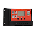 Miniatyrbillede 5 af 8: PWM Automatisk Solcelle Laderegulator LCD Display Dobbelt USB Solpanel Regulator 12V/24V70A .