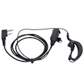 Miniatyrbild 8 av 8: Walkie Talkie Hörlur K Headset Headset Clip Hörlurar för BAOFENG UV3R PLUS UV5R UV5RA UV5RB UV5RD