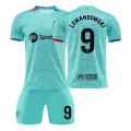 Miniatyrbillede 1 af 2: 23/24 FC Barcelona Tv? Away Fodboldtrøjer Sæt Til Børn 9 LEWANDOWSKI 9 LEWANDOWSKI children's sizes20