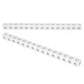 Miniatyrbillede 7 af 8: 8 x 120mm Robotstruktur 15 Hullers firkantet bjælke 3106-0015-0120 Del tilbehør