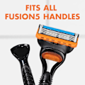 Miniatyrbilde 6 av 9: Pakke med 16 barberblader for menn, kompatibel med Fusion 5 16