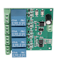 Miniatyrbillede 5 af 5: Kanalrelæmodul ESP8266 Chip WiFi Trådløs Kontrol Kvadratisk Relækort til Elektronisk Udstyr DC12V