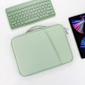 Miniatyrbillede 1 af 5: Tablet 10-13 tommer computer etui med lommer - Grøn 10,8-11 tommer