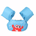 Miniatyrbild 9 av 9: Livväst för småbarn Simväst Simfloaties för småbarn Flickor och pojkar Barn Simvästar för pool Strand L Sky Blue Crab