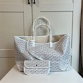 Miniatyrbillede 1 af 4: Store tasker med stor kapacitet, Tote tasker, Mor tasker, Tote tasker, Gave toppe white