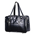 Miniatyrbillede 3 af 3: Japansk Tote Taske Business Attachémappe Studenterhåndtaske JK Skoletaske Computertaske Sort 40x14.5x26cm Sort 40x14.5x26cm