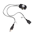 Miniatyrbillede 4 af 4: Bevægelsesaktiveret sensor Pir sensor USB smart bevægelsesdetektor switch til LED strimmel lys DC 5v til 24v