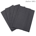 Pikkukuva 1 / 8: 10 kpl paksu taikapuhdistusliina mikrokuitupinta Musta Black 20x25cm