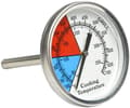Röktermometer för grillkolrökare, grilltermometer med temperaturmätare, 53 mm