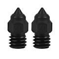 Miniatyrbild 1 av 5: Härdat stål 0,2 0,4 0,6 0,8 3D-skrivarmunstycke för Ender3 5Pro/ Ender3V2/CR6SE/CR10 utskriftsmunstycken 2PCS 0.02 0.2mm