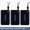 Miniatyrbilde 5 av 5: Smart dør lås NFC-kortstøtte Aqara Smart dør lås N100 N200 P100-serien App-kontroll Eal5+ Chip for hjem sikkerhetsdørslåssystem - Perfekt