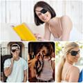 Miniatyrbilde 5 av 5: 2 stk Amblyopia øyemaske øyebind GRÅ HØYRE ØYE HØYRE ØYE grey right eye-right eye