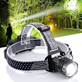 Miniatyrbilde 1 av 5: LED-hodelykt, oppladbar, 90000 lumen superlys hodelykt Fla