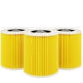 Miniatyrbillede 1 af 5: 3x filterpatron støvsugerfilter til Kärcher WD3 Premium[BT]