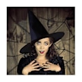 Miniatyrbild 4 av 5: 10-pack Häxhattar Halloween Svart Häxa Hängande Hatt Svart Hatt Häxhatt Halloween Julparty