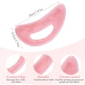 Miniatyrbild 2 av 8: Stor Gua Sha-massageapparat, lymfdränage & cellulitmassage för ben, ansikte, rygg & smärtlindring[qb] Pink-A