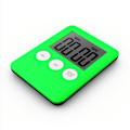 Miniatyrbild 1 av 3: Digital timer med magnet - Kök timer green