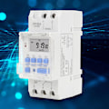 Miniatyrbild 2 av 5: 12V DC 16A Veckans Timer, LCD-display med Nedräkningsfunktion, Avtagbart Batteri