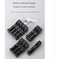 Miniatyrbillede 3 af 5: 18650-oplader med Type-C-kabel 4.2V lithiumbatteri Smart-oplader til 14500 26650 18650 batteri 2 slots