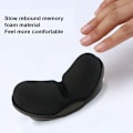 Miniatyrbillede 6 af 8: Håndledsstøtte i memory foam til mus og tastatur, skridsikker