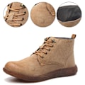 Pikkukuva 4 / 5: Unisex-tuulettuvat, keskikorkoiset turvakengät Brown,36