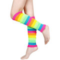 Pikkukuva 1 / 10: Naisten muotileggingsit 80-luvun ribitehosteella Rainbow