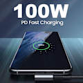 Miniatyrbilde 3 av 9: Hurtiglading kabel USB C til USB Type C 1M - på lager 1 m
