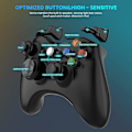 Pikkukuva 5 / 5: Xbox 360 langaton ohjain 2,4 GHz peliohjain joystick langaton ohjain (musta)