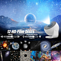 Miniatyrbild 2 av 5: Stjärnprojektor, 12-i-1 Galaxprojektor, Galaxljus
