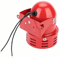 Miniatyrbild 5 av 5: Summer Buzzer Buzzer Siren 220V 120DB Hög Effekt Mini Röd Metall Motorlarm E