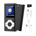 Pikkukuva 1 / 5: Bluetooth 5.0 MP3-soitin, kannettava HiFi-musiikkisoitin / Video- / Kuvienkatseluohjelma / E-kirjanlukija (b null null none