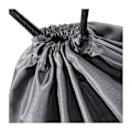 Miniatyrbillede 2 af 3: BagBase Budget Vandtæt Sports Gymsac Snørepose (11 Graphit Graphite One Size