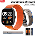 Pikkukuva 2 / 5: Nylon Xiaomi Redmi Watch 4:lle Säädettävä Joustava Ranneke Rannekoru iWatch Mi Band 8 Prolle Sininen Harmaa blue grey For Mi Band 8 Pro