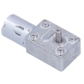 Miniatyrbillede 5 af 8: DC 24V Snekkegear Motor med Regulator Højt Drejningsmoment Mini Turbine Reducer til Robotter Elektroniske Låse 24V20RPM[qb]