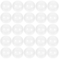 Miniatyrbild 3 av 3: 50 st Transparenta Plastklot Multifunktionella Vridna Runda Klot Fyllbara Greppklot 5x5cm 5X5cm